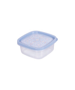 Recipiente Cuadrado 580ml PLASÚTIL "Tropical" (Azul)