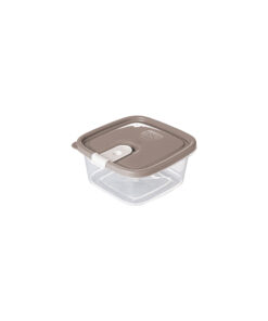 Recipiente Cuadrado 510ml PLASÚTIL "Trío" (Gris)