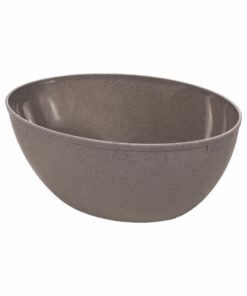 Fuente Ovalada 5 litros 34x23cm PLASÚTIL "Gourmet" (Gris)