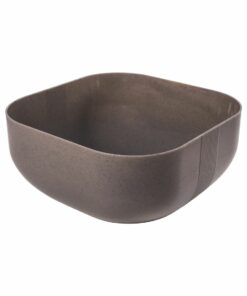 Fuente Cuadrada 5,5 litros 25x25cm PLASÚTIL "Gourmet" (Gris)