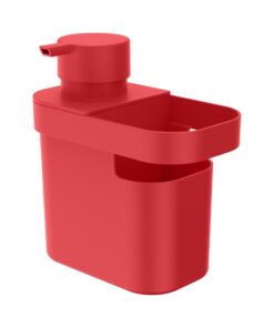 Dispensador de Detergente con Compartimiento 650ml OU "Trium" (Rojo)
