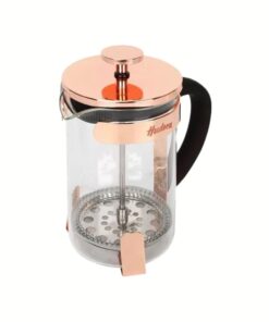 Cafetera Francesa 800ml de Vidrio Templado HUDSON "Golden Rose" (Dorado Rosa)