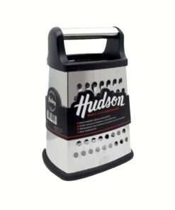 Rallador 4 Caras 22cm Acero Inoxidable con Base Antideslizante HUDSON (Acero)