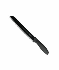 Cuchillo 8" Pan Acero Inoxidable HUDSON "Basic" (Negro)