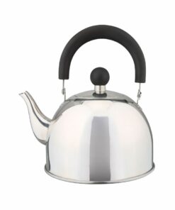 Caldera 1,5 litros Acero Inoxidable Pico Matero HUDSON (Negro)