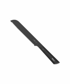 Cuchillo de Pan 8" Acero Inoxidable Anti Adherente HUDSON "Design" (Negro)