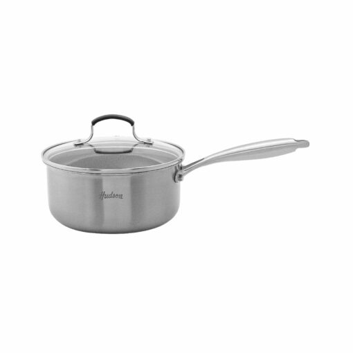 Cacerola 20 cm Acero Inoxidable Antiadherente HUDSON (Acero)