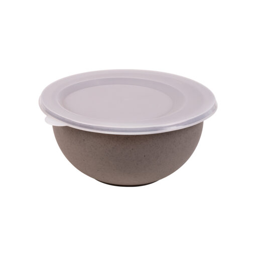 Bowl 26cm con Tapa 3,3 litros PLASÚTIL "Dúo Chef" (Gris Marmol)