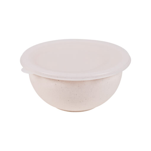 Bowl 26cm con Tapa 3,3 litros PLASÚTIL "Dúo Chef" (Blanco Marmol)