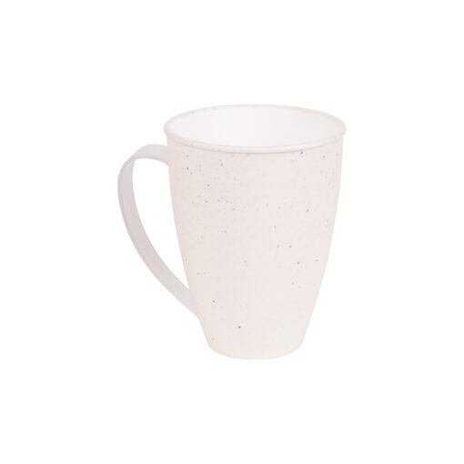 Taza 520ml PLASÚTIL "Duo 360" (Blanco Marmol)