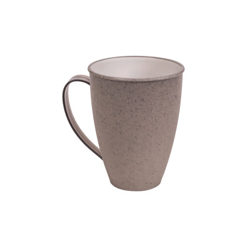 Taza 520ml PLASÚTIL "Duo 360" (Gris Marmol)