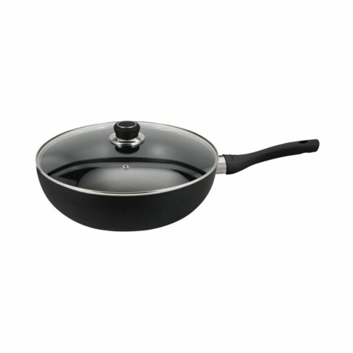 Wok 32cm Aluminio Antiadherente HUDSON "Alumix" (Negro)
