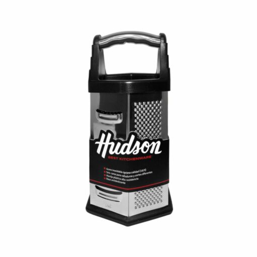 Rallador Hexagonal 23cm Acero Inoxidable Antideslizante HUDSON (Acero)
