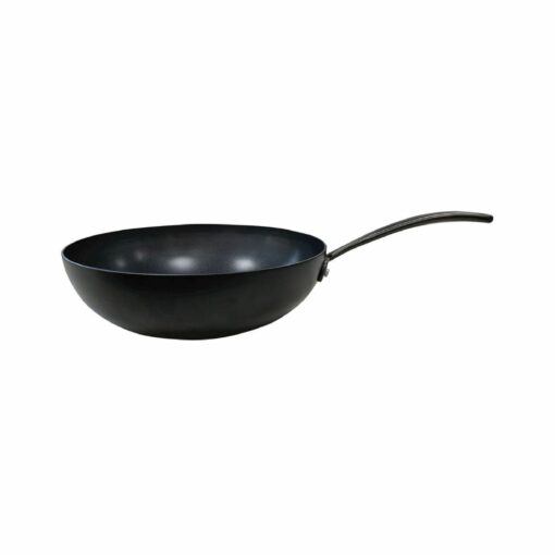 Wok 28cm Aluminio Forjado Antiadherente HUDSON "Total Black" (Negro)