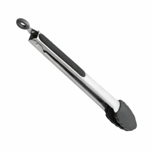 Pinza 30cm Silicona y Acero Inoxidable HUDSON "Gourmet" (Gris)