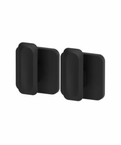 Juego de Ganchos de Pared x2 OU "Eleve" (Negro)