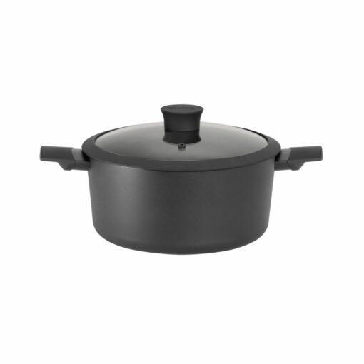 Cacerola 28cm Aluminio Antiadherente HUDSON "Daily" (Negro)