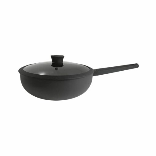 Wok 28cm Aluminio Antiadherente HUDSON "Daily" (Negro)