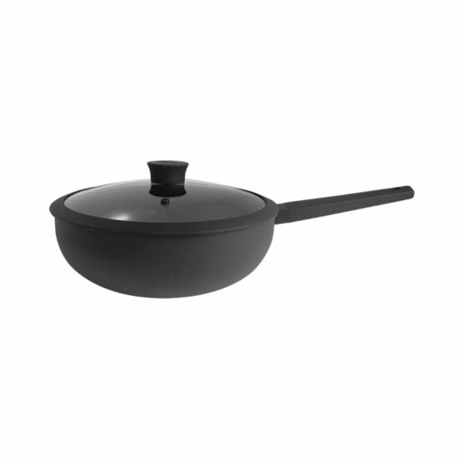 Wok 32cm Aluminio Antiadherente HUDSON "Daily" (Negro)