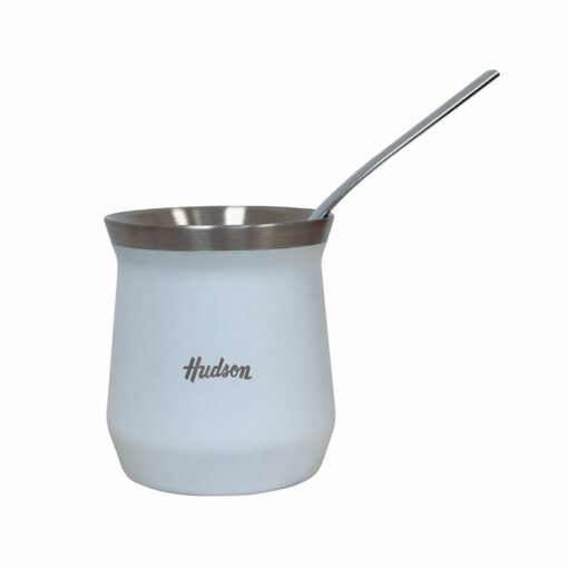 Mate 140ml Acero Inoxidable con Bombilla HUDSON (Verde)