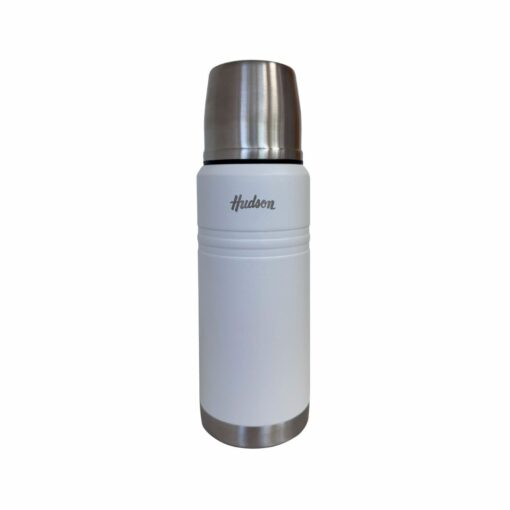 Termo 750ml Acero Inoxidable HUDSON (Blanco)
