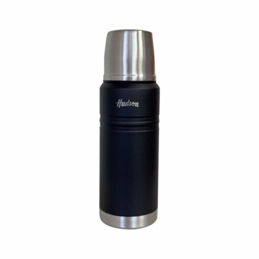 Termo 750ml Acero Inoxidable HUDSON (Negro)
