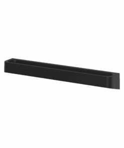 Toallero de Pared 55cm OU "Eleve" (Negro)